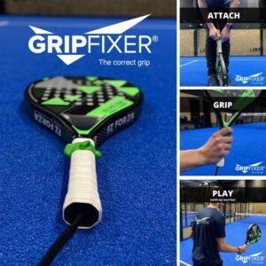 Padel | Ensures The Correct Grip | The Ultimate Training Equipment & Teaching aid | Danish Innovation