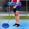 Pickleball Trainer, Match Pickleball Trainer, Match Pickleball Practice Rebounder Ball with String, Pickleball Training Aids for Outdoor Beginner