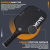 Aihoye PRO Pickleball Paddles- Raw T700 Carbon Fiber Textured Surface (CFS) with High Grit & Spin, Pickleball Paddles with 16MM Polypropylene Honeycomb Core, USAPA Approved