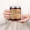GSPY Scented Candles - Pickleball Gifts for Women, Men - Pickle Ball Accessories, Funny Sports Gifts for Pickleball Lovers, Players - Funny Mothers Day, Birthday Present for Dad, Mom, Best Friend
