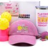 Pickleball Gifts for Women, Funny Pickleball Birthday Gifts Basket for Wife Mom Grandma Aunt Sister Friends, PB Accessories Set with Hat Tumbler for Lady Player