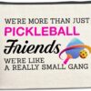 Pickleball Friends Gifts: Makeup Bag for Pickleball Players & Lovers - Cosmetic Bag with Zipper
