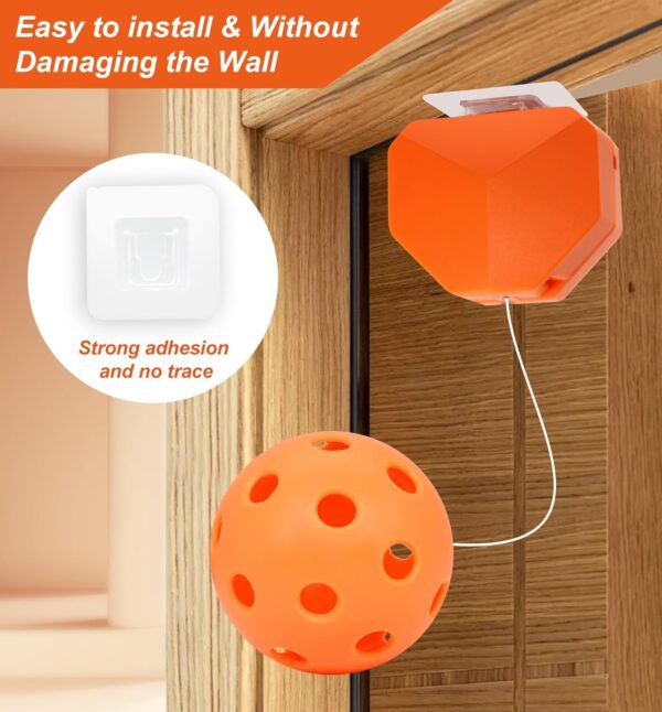Pickleball Trainer, Pickleball Practice Remote Control Auto Adjust Height, Match Buddy Electric Pickleball Training Aids for All Ages, Durable Player Pickleball Equipment for Solo Training Beginner