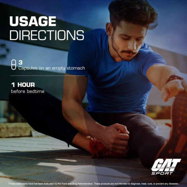 GAT Sport Essentials ZMAG-T Zinc, Magnesium, B6 + Boron, 90 Veg Capsules