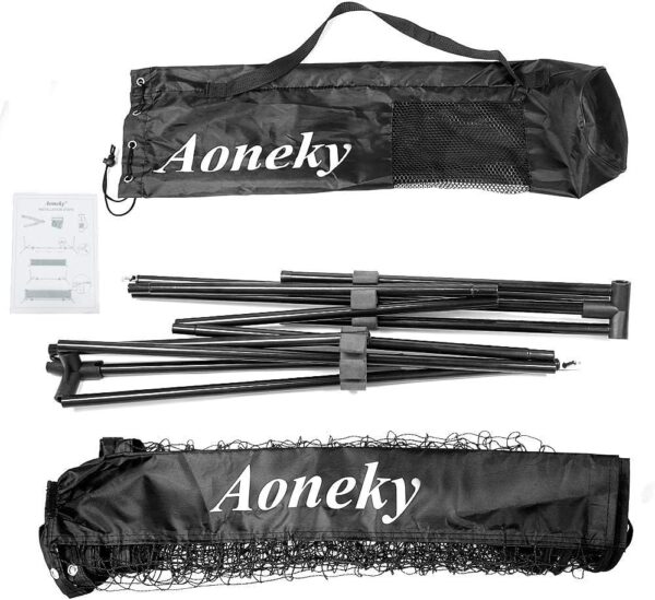 Aoneky Protable Driveway Pickleball Set - Driveway Pickleball Game
