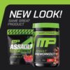 Muscle Pharm Assault Energy & Strength Pre Workout Powder for Men & Women with Beta Alanine, Caffeine, Creatine & Betaine Anhydrous, Pre-Workout Supplements, 30 Servings, Fruit Punch Flavor