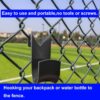 PIAOLGYI Fence Hook for Pickleball Baseball Tennis Fence Buddy,Fence Hanger Storage for Water Bottles,Backpacks,Sports Bags(2 Pcs)