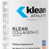 Klean ATHLETE Klean Collagen+C | Collagen Peptides with Vitamin C for Joint and Connective Tissue Support | 10.7 Ounces | Unflavored