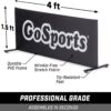 GoSports Pickleball Ball Barrier 3 Pack - Court Dividers for Pickleball Courts