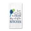 Pickleball Towel | Funny Pickleball Kitchen Towel | Pickleball Player Gift | Mothers Day Gift | Pickleball Team Gift | Pickle Ball Player (Can't Handle the Heat)