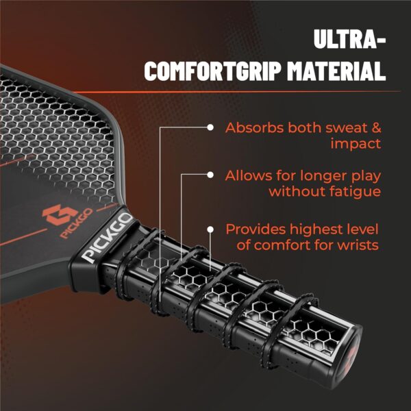 Carbon Fiber Pickleball Paddles Set of 2, USAPA Approved for Power & Control, Pickleball Gifts for Men&Women