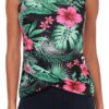 LURANEE Women's Workout Athletic Tank Tops Quick Dry Sun Protection Yoga Gym Crop Sleeveless Shirts