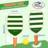Pickleball Paddles Set USAPA Approved, Lightweight and Durable with Unique Design, USAPA Approved Pickleball Paddles Set of 4, 4 Pickleball Balls, Pickleball Bag, Pickleball Paddles (Dream)