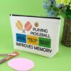 Pickleball Gifts for Women Makeup Bag Pickleball Lover Gifts for Sister Daughter Friend Cosmetic Bag Graduation Friendship Birthday Present for Sport Player Coworker Team Mom Travel Cosmetic Pouch