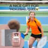 Onebttl Pickleball Gifts for Women, Pickleball Accessories, 12 oz Stainless Steel Tumbler with Lid, Pickleball Queen
