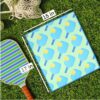 Millie Rose Pickleball Towels in Fashionable Prints - Cute 15x17 inch Microfiber & Cotton Athletic Towels with Carabiner Clip - Pickleball Accessories, Pickleball Gifts (Pickleball Party)