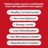 O Positiv FLO Women’s Endocrine Superfood Powder – Supports Healthy Cortisol Levels, Hormonal Balance, Thyroid & Gut Health – Multivitamin Plus Rhodiola, DIM, Myo-Inositols, Red Superfood– 25 Servings