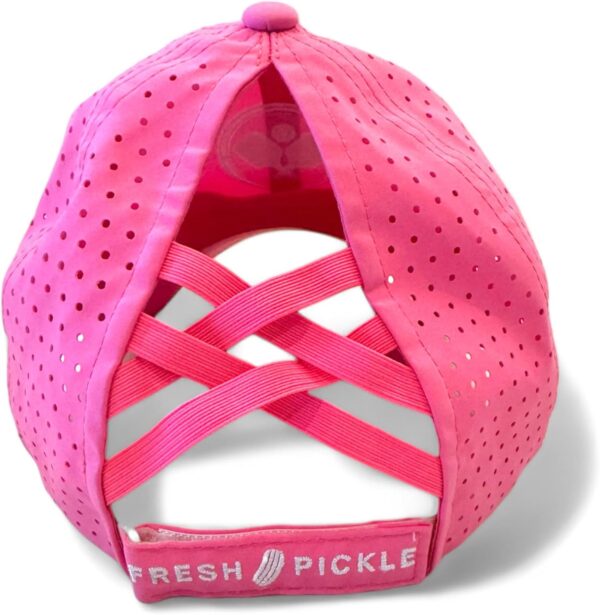 Pickleball Cap for Women – Lightweight, Moisture-Wicking, Adjustable Hat with Embroidered Design
