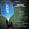 Selkirk Sport SLK Evo Pickleball Paddle | Evo Power | Evo Control | Evo Hybrid | Fiberglass Pickleball Racket | Carbon Fiber Pickleball Paddle with SpinFlex Surface
