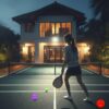 PickleStar LED Light Up Pickleball Balls, Glow in The Dark Pickleball Balls, Offcial Size OutdoorPickleBalls with Light 4 Pack LED Light Up Pickle Balls, Unique Gift for Pickleball Lovers