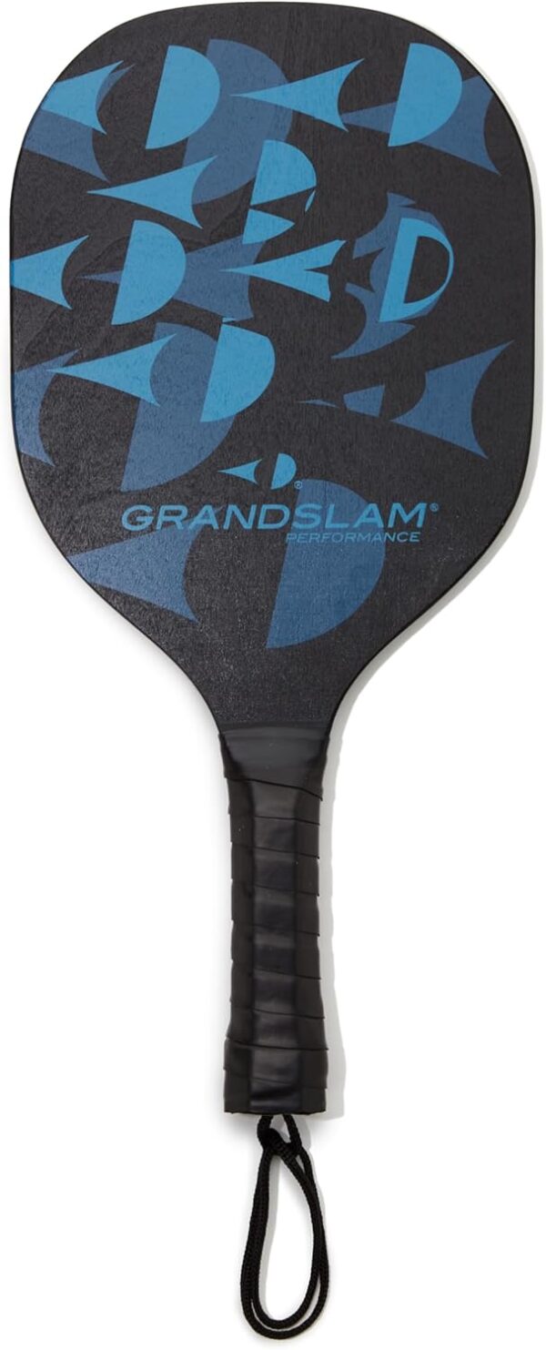 GRAND SLAM Pickleball Starter Set for Indoor and Outdoor Play, Black, One Size