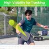 Avesfer 6/12/20/40 Pack Mini Pickleballs (Diameter 42mm) Soft Eva Anti-Crack Hollow Quiet Training Pickle Balls Great for Pickleball Drills Green