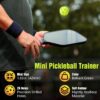 Mini Pickleball Training Balls - Warm Up Pickleball Drills, Enhance Reaction Time & Hand-Eye Coordination | Ideal Gift for All Ages and Skill Level