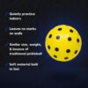 Soft Strike Silent Pickleballs – The Ultimate Quiet Foam Set for Indoor/Outdoor Pickleball Practice. Soft Pickleballs That Mimic The Exact Bounce of Real Balls