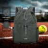 G4Free Tennis Bag, Tennis Backpack for Men & Women, Holds Tennis Pickleball Badminton Squash Rackets, Lightweight Backpack for Sports, Travel, Hiking