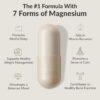 BIOptimizers Magnesium Breakthrough Supplement 4.0-7 Forms of Mg: Glycinate, Malate, Citrate, and More - Natural Support for Sleep and Cognitive Function - 30 Capsules- Calming Vitamins Complex