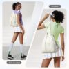 Drawstring Backpack Gym Bag for Women Small Workout Sports Bag for Men Cinch Gym Backpack Shoulder Tote Bag for Women