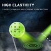 Navona Premium 40-Holes Green Outdoor Pickleball Balls