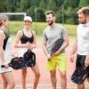 Pickleball Paddles, USAPA Approved Fiberglass Surface Pickleball Set with Pickleball Rackets, Pickleball Paddles Set ​for Men Women