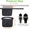 TOBWOLF Adjustable Tennis Ball Band Holder, Pickleball Waist Pouch, Mesh Hip Ball Bag Carrier, Fanny Pack Holding 8-10 Tennis or Pickleball for Cycling, Golf