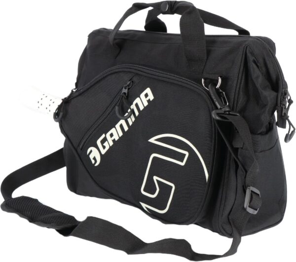 GAMMA Sports Tour Tote Bag, Pickleball Bag for Pickleball Paddles, Gear, and Clothes, Black