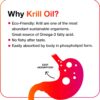 MegaRed Antarctic Krill Oil 500mg Omega 3 Fatty Acid Supplement, Extra Strength EPA & DHA Krill Oil Softgels (90cnt Box), Astaxanthin, Heart Health Supplement with No Fish Oil Aftertaste
