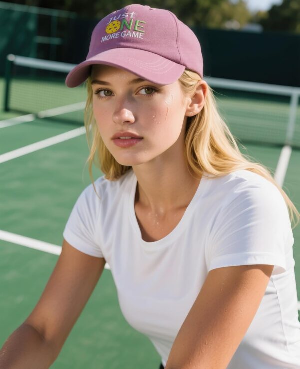 Pickleball Hat with Gift Box - Pickleball Gifts for Men Women - Washed Adjustable Embroidered Baseball Cap