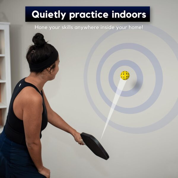 Soft Strike Silent Pickleballs – The Ultimate Quiet Foam Set for Indoor/Outdoor Pickleball Practice. Soft Pickleballs That Mimic The Exact Bounce of Real Balls