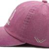 Pickleball Hat, I'd Rather Be Playing Pickleball Baseball Cap, Adjustable Washed Baseball Cap for Men Women