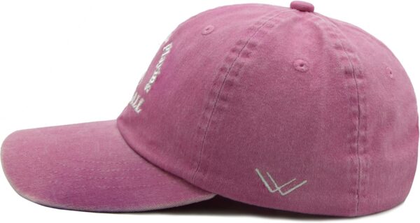 Pickleball Hat, I'd Rather Be Playing Pickleball Baseball Cap, Adjustable Washed Baseball Cap for Men Women