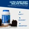 Evogen Isoject - Whey Protein Isolate | Ultra-Pure Whey Protein Powder with Ignitor Enzymes, BCAAs, and EAAs | Enhanced Absorption & Recovery | Chocolate | 25 Servings