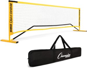 Champion Sports Adjustable Sport Net: Portable Sport Game Net for Volleyball, Tennis, Pickleball, and Badminton - Multiple Widths