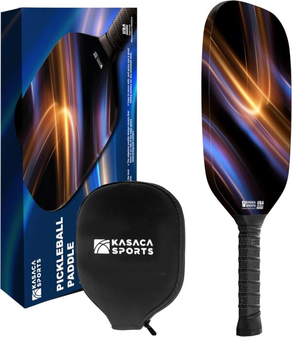 71Nx-grMUFL._AC_SL1500_.jpg Edgeless Graphite T700 Multilayer Carbon Fiber Pickleball Paddles, Longer Handle Comfort Grip, Large Sweet Spots, USAPA Approved, for Intermediate & Advanced Players
