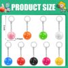 Pickleball Keychain, Pickleball Keychains for Women