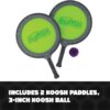 Koosh Paddle Playset – Kids Outdoor Toys, Beach Toys, Kids Games, Outdoor Games for Adults and Family, Outdoor Games for Kids, Kids Toys, Fidget Toys for Kids, Ages 4+