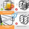 Pickleball Ball Holder Set - Large Capacity Pickleball Hopper with 20 Balls, Must-Have Pickleball Accessories for Pickleball Training, Pickleball Caddy for Pickleball Practice Equipment