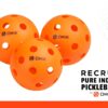 Onix Recruit Indoor Ready to Play Superior Welding Design Pickleball Ball