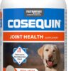 Nutramax Laboratories Cosequin Maximum Strength Joint Health Supplement for Dogs - With Glucosamine, Chondroitin, and MSM, 132 Chewable Tablets