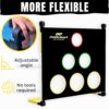 PodiuMax Pickleball Target Net, Portable Training Aid for Accuracy and Skill Development