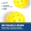 Ultimate Youth Pickleball Set with Net, Paddles, and Balls - Start Playing Pickleball Today with This Complete Junior Kit for Boys and Girls Ages 5 to 12